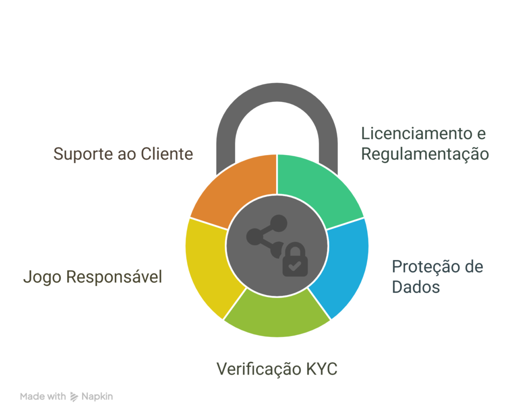 Infográfico informativo que mostra que a Stake PT é confiável